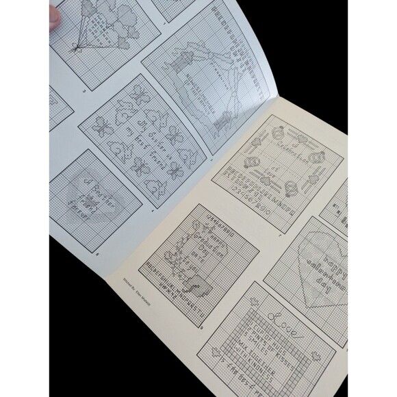 Mini Motif Designs Leaflet 33 Special Thoughts Occasions Cross Stitch Pattern - Picture 3 of 3